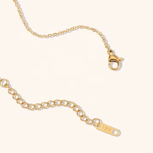 Passport Philosophy Sun Pendant 18K Gold Plated Stainless Steel - Picture 5 of 9